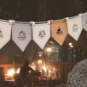 감성캠핑 가랜드 마크라메 차박 텐트 장식 꾸미기