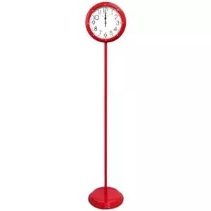 스탠딩 큐브 시계 무소음 한국제작 레드 인테리어용 시계