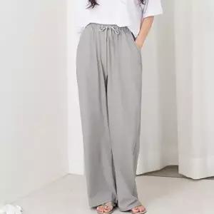 와이드 신축 꾸안꾸 러블리 시원 여름 여성 긴바지 (HSJ-WAEE5B5)