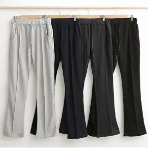 신축 보들보들 기본핏 꾸안꾸 러블리 여성 나팔바지 (HSJ-WAE5777)