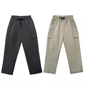 여자 밴딩 카고팬츠 학생룩 편한 패션 코디 빅사이즈 (HSJ-WB3A0EC)