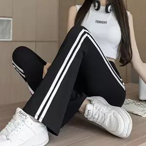 하이웨스트 부츠컷 슬림팬츠 레깅스 트레이닝바지 (HSJ-WFGOAQ0)