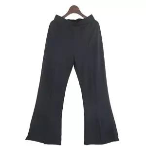 부츠컷 앞트임 편한 밴딩 트레이닝바지 여성 나팔바지 (HSJ-WFGC64E)