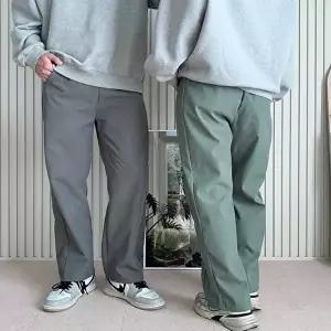 겨울바지 밴딩 기모안감 데일리 여성와이드팬츠 (HSJ-WFKBXKH)