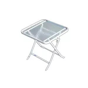 카페 테이블 강화유리 발코니 커피 거실 북유럽 야외 식탁 철제 코너 베란다 인테리어