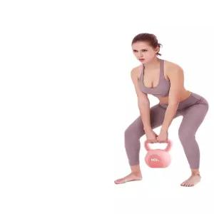 케틀벨 스윙 스쿼트 너트 무게 허벅지 스트레칭 여성 코어운동 헬스 덤벨