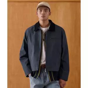 MUSINSA STANDARD 캔버스 워크 재킷 [아이언 그레이] 402756