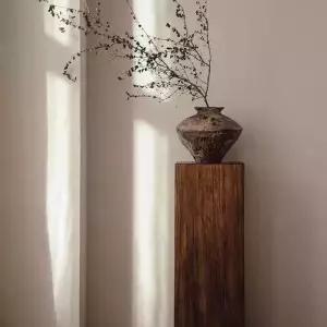 원목 전시다이 디스플레이 수납함 받침대 아크릴 미술관