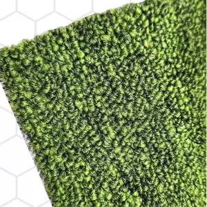 복도 바닥 방염카페트 그린 360cmx36m 1롤 스크린골프