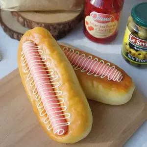 맛있는 디자인 디테일좋은 모형 말랑말랑 핫도그 모형음식 가짜음식 음식미니어처