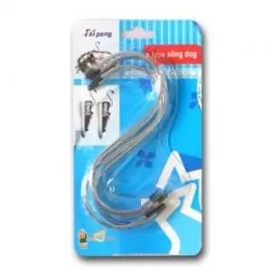 S고리 고무 행거 걸이 주방 욕실 선반 훅 고리 4P 흡착식후크 후크걸이 후크고리 매직후크