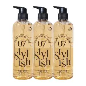 꽃을든남자 헤어케어시스템 초강력 헤어젤 500ml x3