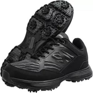 더스트론 남성 골프화 메시 통기성 워킹 스포츠 스니커즈 7 스파이크 트레이너