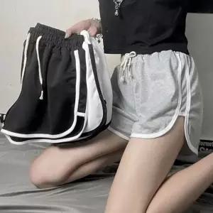 허리밴딩 캐주얼 돌핀팬츠 트레이닝 반바지 숏팬츠 (HSJ-WF2588E)