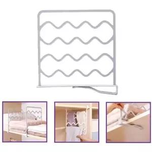 물결 수납 파티션 옷장 수납장 선반 ?꽂이 공간나눔 클립형 옷장파티션 다용도파티션