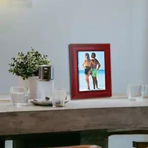 모든액자) 4x6사진액자 SD3 체리) 4x6액자 a4액자 허가증액자 액자공장 사무용액자 영정액자