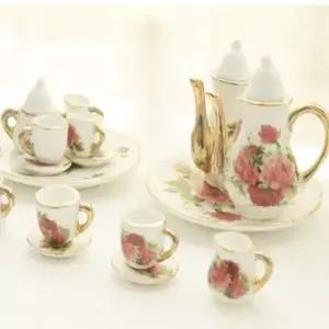 R6 찻잔세트 미니어처 1P 인테리어 카페 소품 미니 홈데코장식 장식미니어처 미니소품