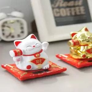 미니어쳐 마네키네코 소 1P 장식인형 선반장식 미니 마네키네코 복고양이 장식인형
