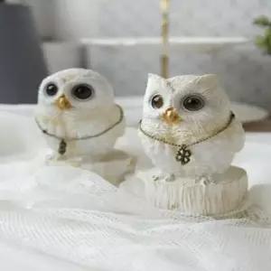 미니어처 클로버 부엉이 선반장식 인테리어 소품 1P 선반장식 미니소품 카페소품 감성소품