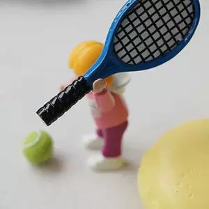 소장가치있는 리얼아트 미니어처 시리즈 라켓세트 장식미니어처 테이블소품