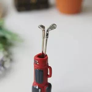 소장가치있는 리얼아트 미니어처 시리즈 골프백세트 장식미니어처 테이블소품