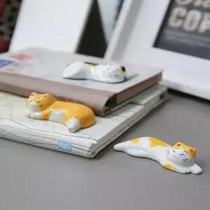 미니어쳐 야옹이 3종 선반장식 인테리어 소품 1P 선반장식 미니소품 카페소품 감성소품