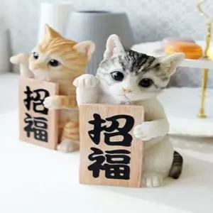 미니어처 복고양이 선반장식 인테리어 소품 1P 선반장식 미니소품 카페소품 감성소품