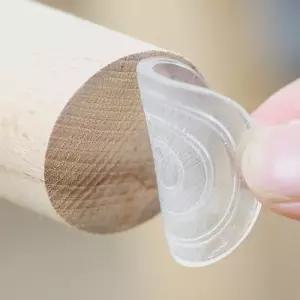 키밍 소음방지 의자발캡 의자발커버 4개세트 원형 의자발캡 식탁의자발커버 층간소음방지