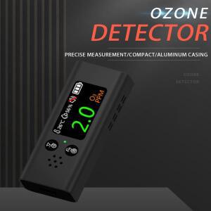 오존 가스 감지기 3-in-1 휴대용 O3 가스/온도/습도 테스터 공기 품질 가정용 모니터 USB 충전