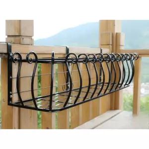 베란다 화분 걸이 화분걸이 철제 진열대 다육이선반 정리대