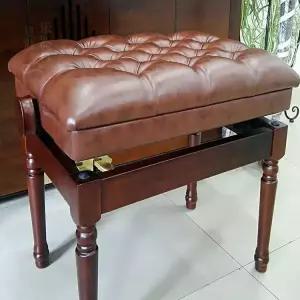 빈티지 피아노의자 엔틱 수납형 스툴 그랜드 학원용 클래식 연습용