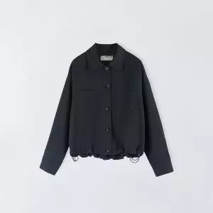 [롯데백화점]앤클라인 아웃포켓 스탠카라 자켓 S6IM020