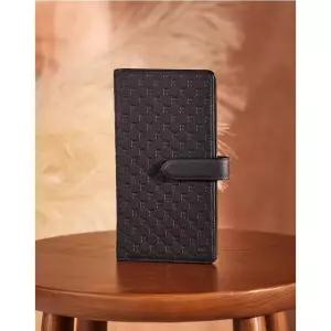 [백화점 정품] 26년SALE 닥스 DAKS [선물포장]블랙 유럽 수입가죽 루이스 엠보 다기종 핸드폰케이스 DBHO3F