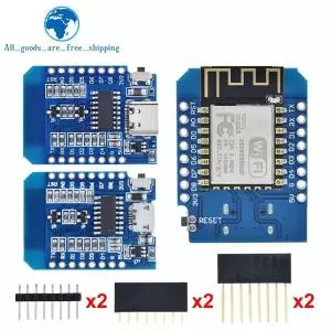 TZT Wemos D1 미니 TYPE-C/MICRO USB ESP8266 ESP-12F CH340G V2 WIFI 개발 보드 D1 미니 NodeMCU Lua IOT