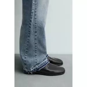 자라 ZARA 레더 드레스 슈즈 - 블랙1251763