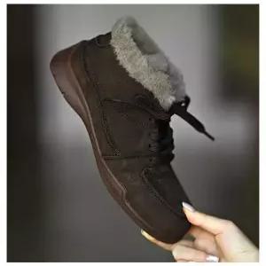 여자 트렌디 앵클부츠 라운드 워커힐 아이템 앤티크 신발 HT5