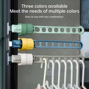 건조대 욕실 창문 8구 다기능 휴대용 옷걸이 발코니