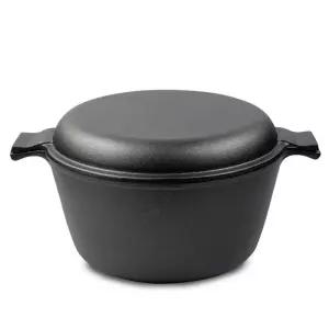 무쇠 솥 캠핑 주철 더치 냄비 바베큐 주물 오븐