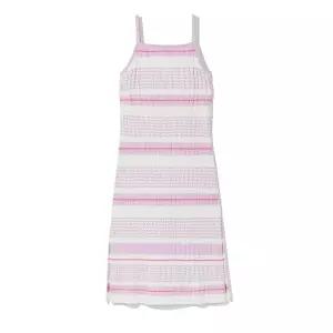 매장정품 코드그라피 CGP (우먼) 포인트 라벨 스트라이프 니트 나시 원피스_라벤더 CBDUWOP003LV 689392