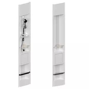 트레일러 카라반 RV 설치 샤워기 목욕 욕실 코너