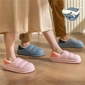 초경량 방수 겨울 푹신 슬리퍼 커플 실내 양말 푹신한 키높이 겨울 겨울신발 커플템