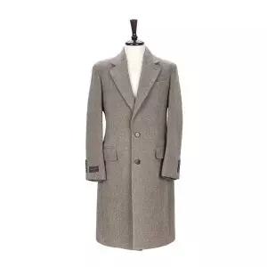 [빌리버스] 남성 울 롱코트 헤링본 정장 싱글 겨울 롱 아우터 BVOT153_P379381632
