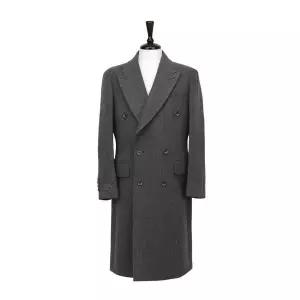 [빌리버스] 남성 울 롱코트 헤링본 정장 더블 겨울 롱 아우터 BVOT154_P379383122
