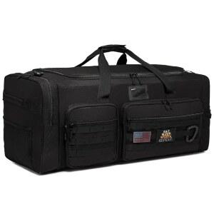 남성용 130L 엑스트라 대형 더플백, 여행용 헤비 듀티 하키 축구 야구 농구 및 드럼 하드웨어용 스포츠 체육관 장비 가방