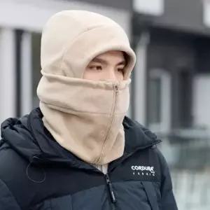 남녀 겨울 플리스 바라클라바 넥워머 방한 복면 4컬러 남자모자 여자모자 후드워머