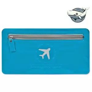 여행용 비행기 카드홀더 지갑 여행서류 투명 여행용 여권