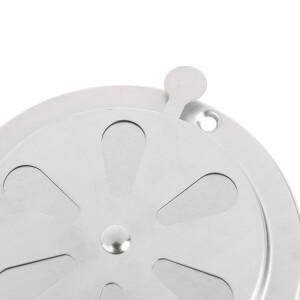 조절식 에어 벤트 그릴 라운드 덕트 환기 커버 바베큐 스모커 배기 스토브 95mm 125mm