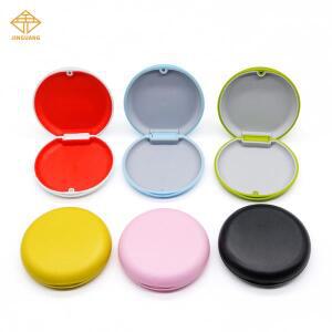 20pcs  교정기 리테이너 케이스 자기 틀니 거울 여행 보관