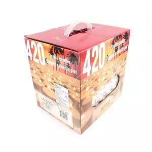 [셀러에이드]티라이트 420개입 4시간 미니양초 무향 양키캔들