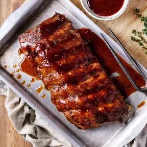 케이쿡 폭립 3종 5팩 선물세트 바베큐3+매콤폭립1+숯불구이향폭립1